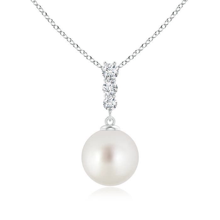 South Sea Cultured Pearl Pendant with 
