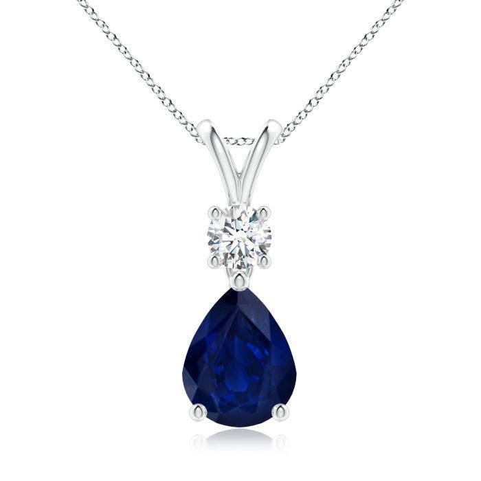 pear cut sapphire