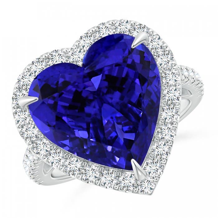 USA Seller Heart Ring Sterling Silver 925 Best Jewelry Blue Sapphire CZ Size 7 USA Seller Heart Ring Sterling Silver 925 Best Jewelry Blue Sapphire CZ Size 7