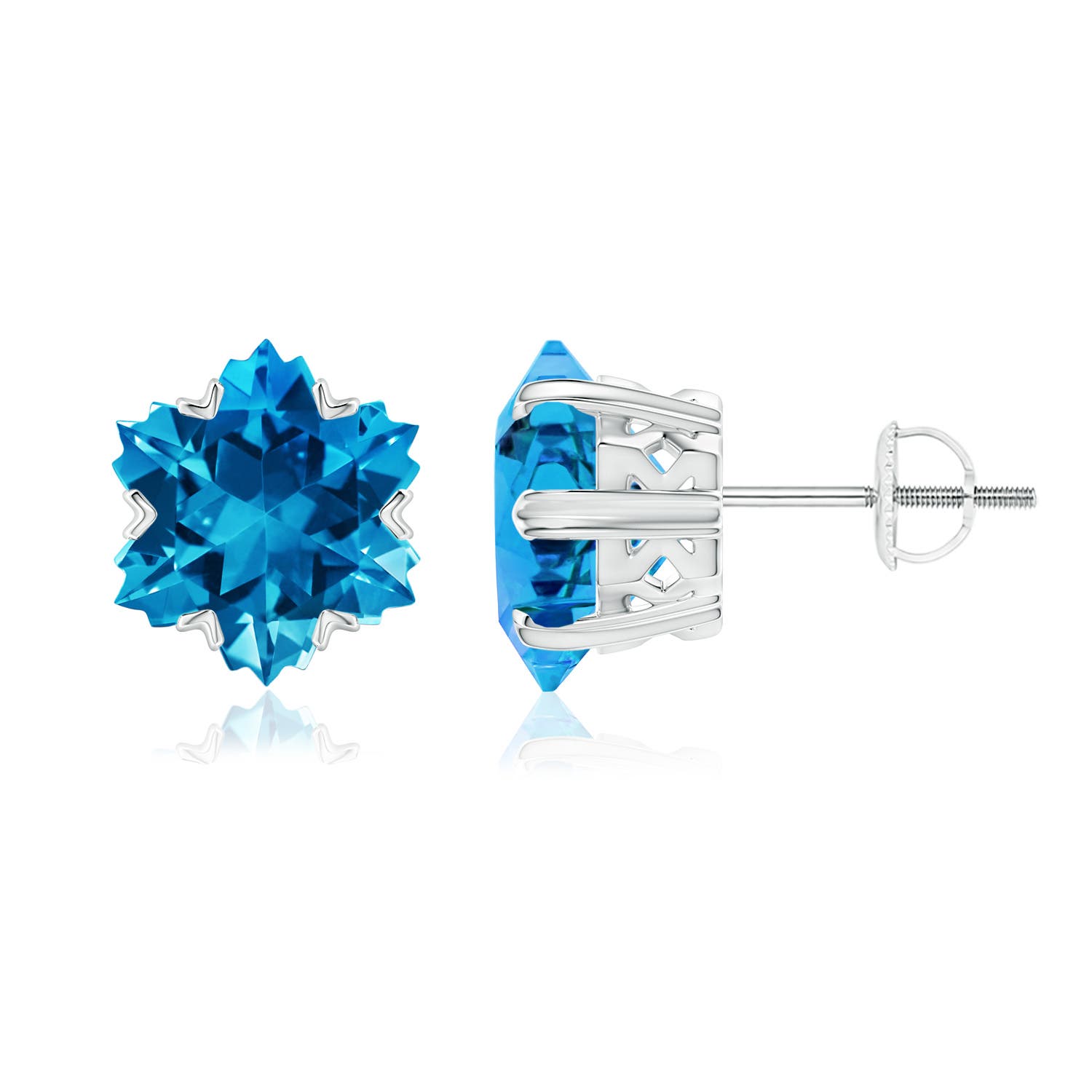 snowflake cut gemstone