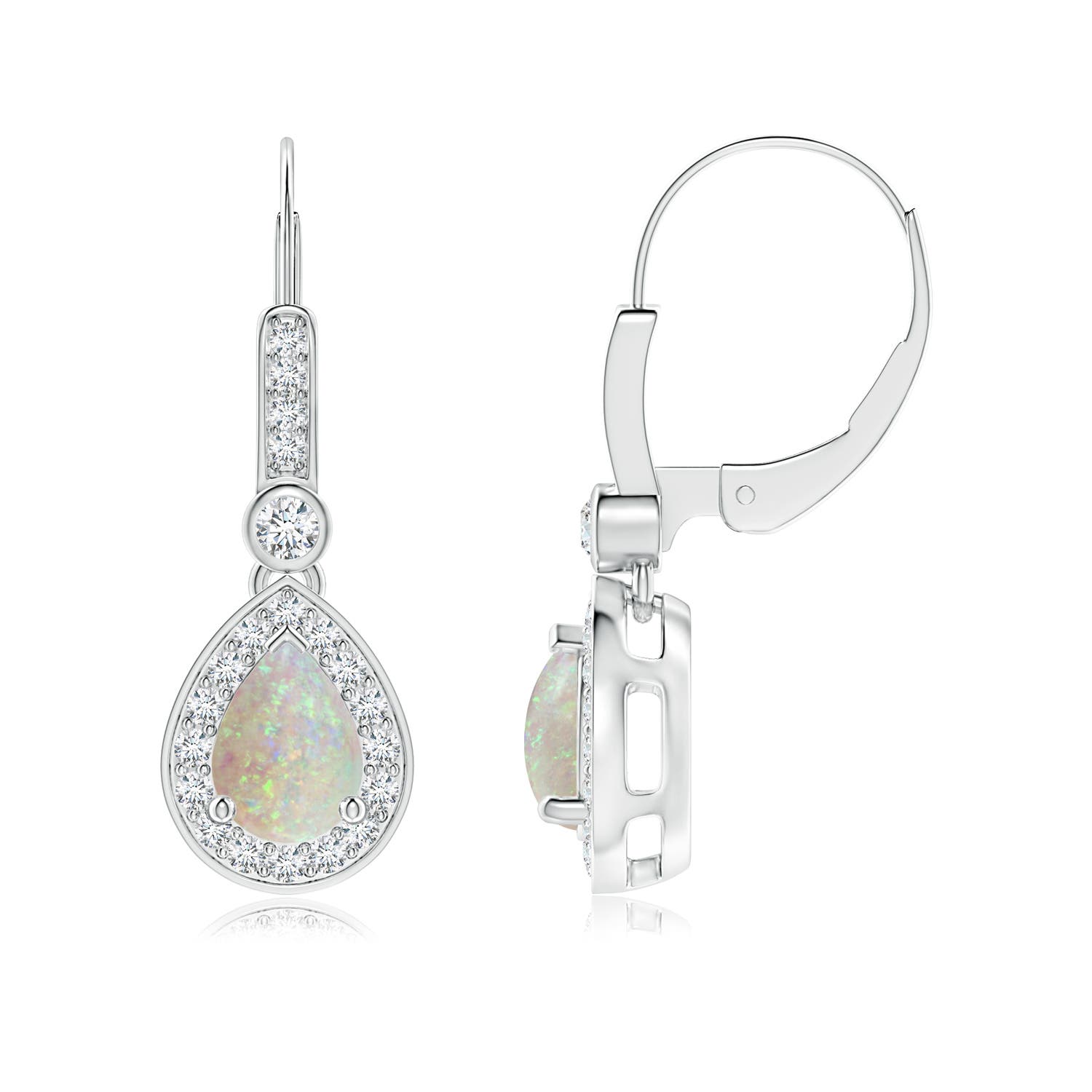 Angara opal earrings Clearance
