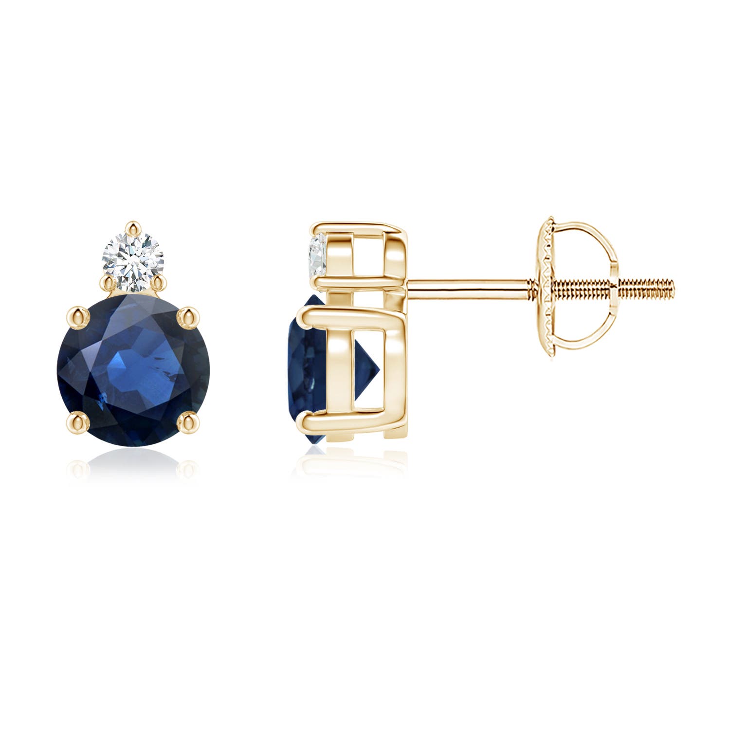 1 53tcw Natural Garnet Diamond Margarita Stud Earrings Silver Gold 1 53tcw Natural Garnet Diamond Margarita Stud Earrings