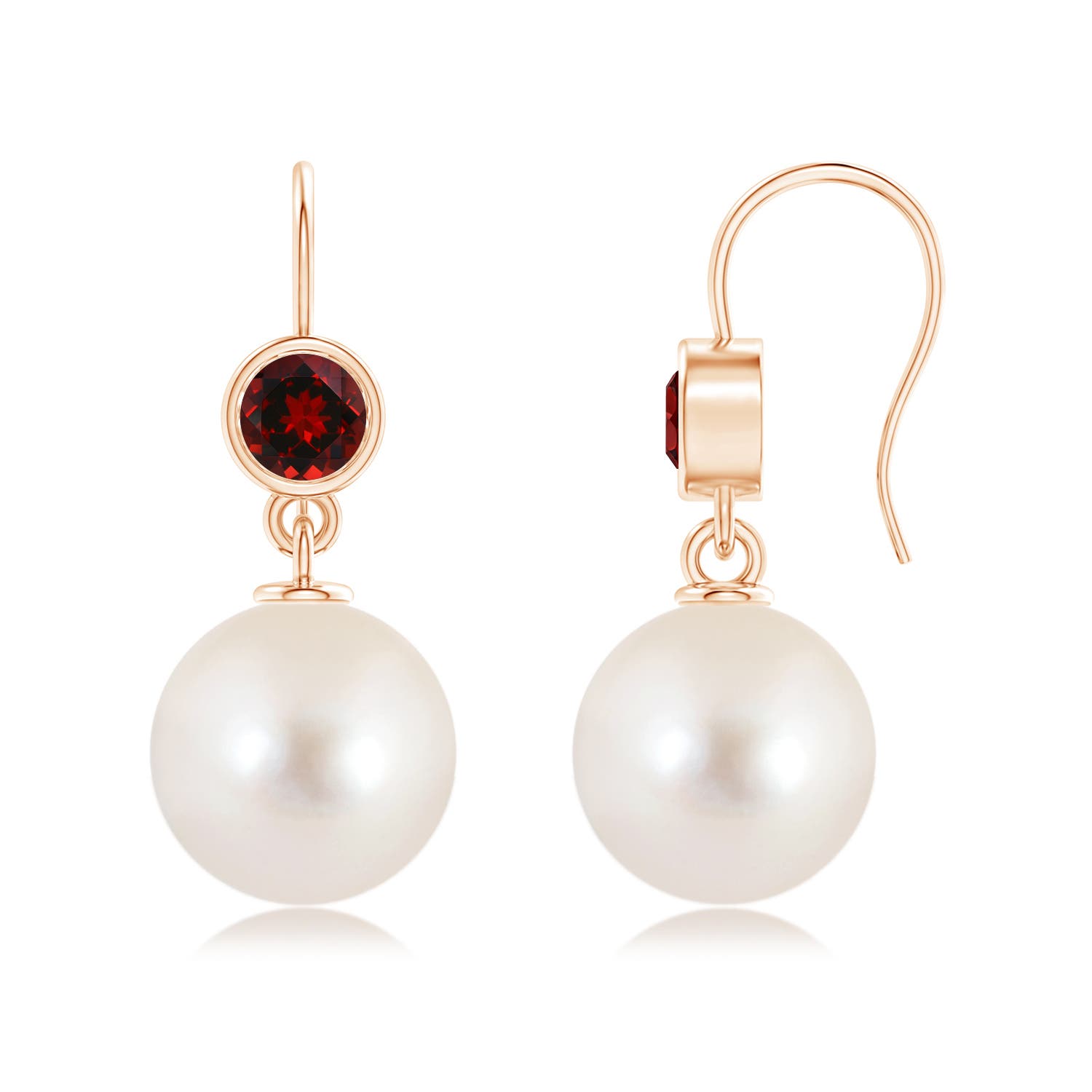 pearl tops earrings