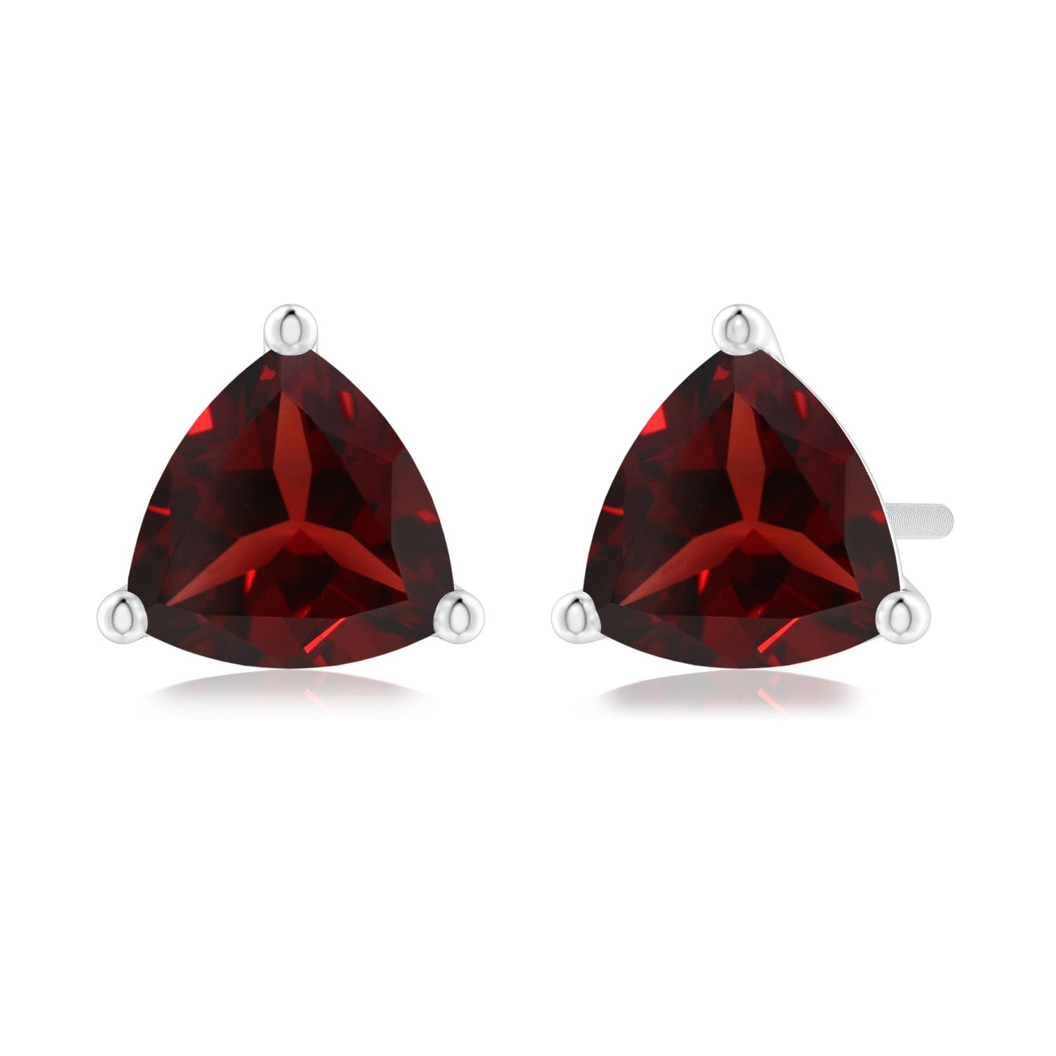 MartiniSet Trillion Stud Earrings Angara