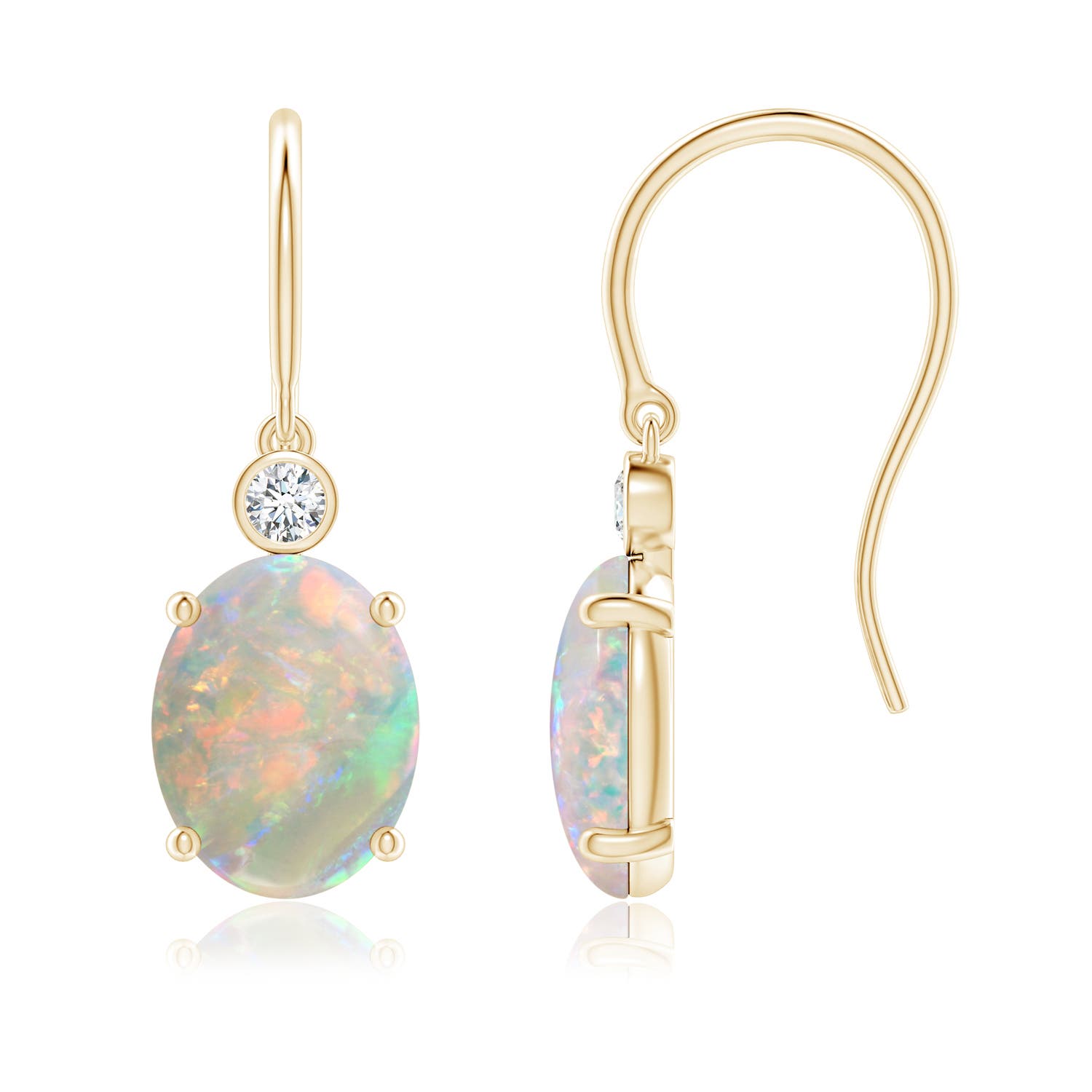 Angara opal earrings Clearance