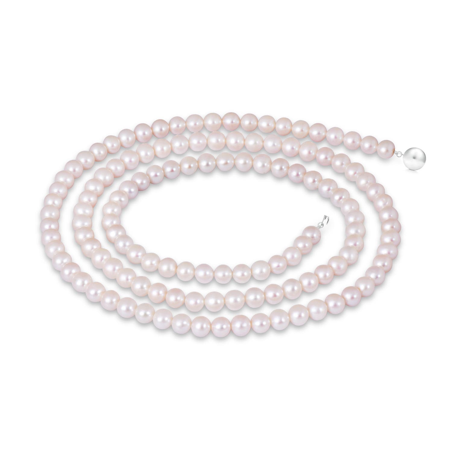 30" Freshwater Pearl Single Line Opera Necklace