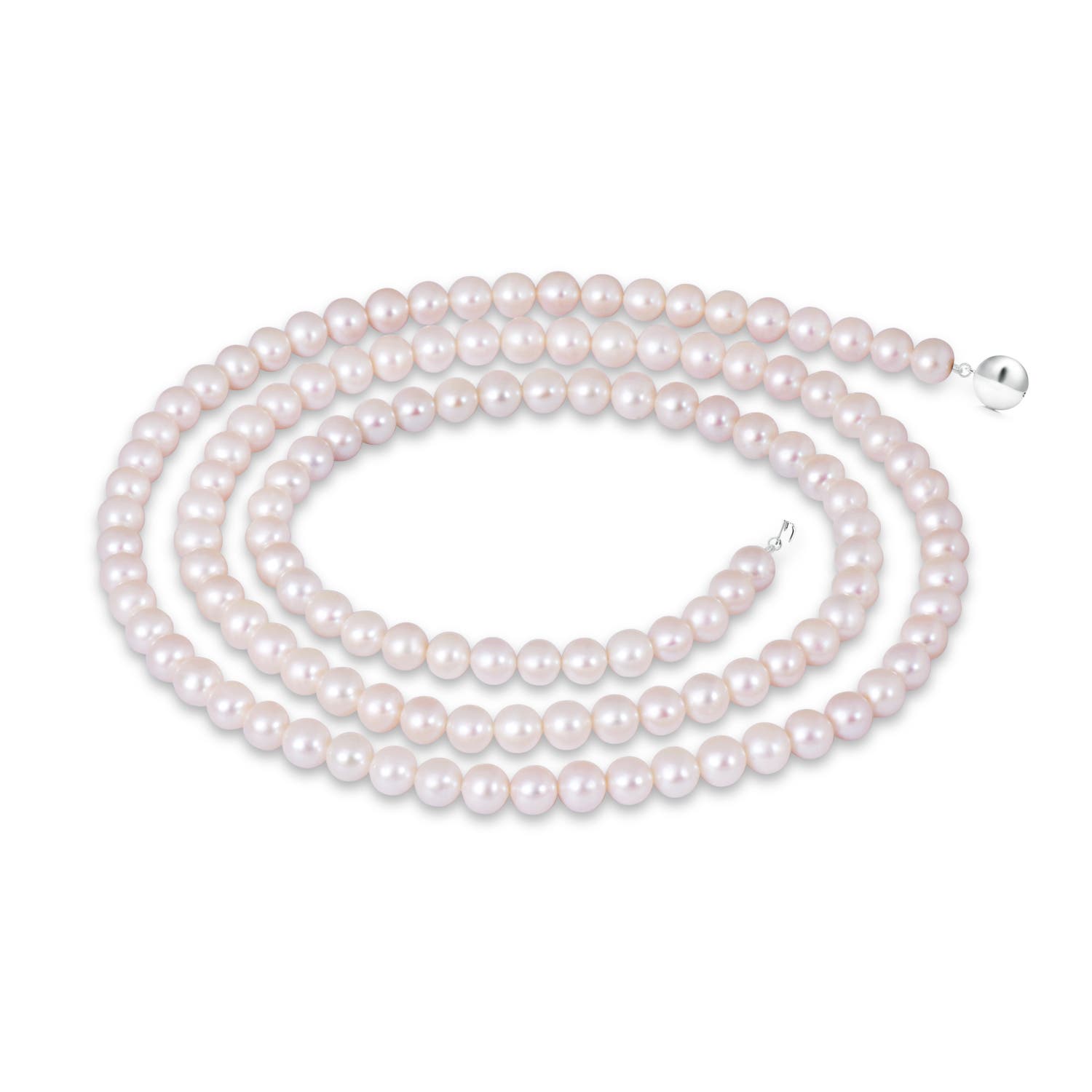 40" Freshwater Pearl Single Line Rope