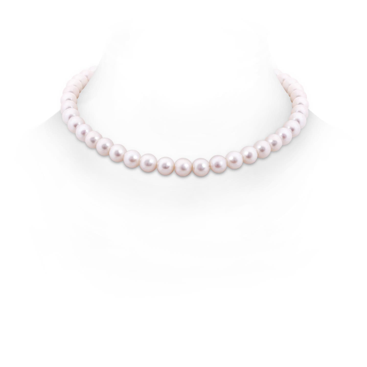16" Freshwater Pearl Single Strand Choker Necklace