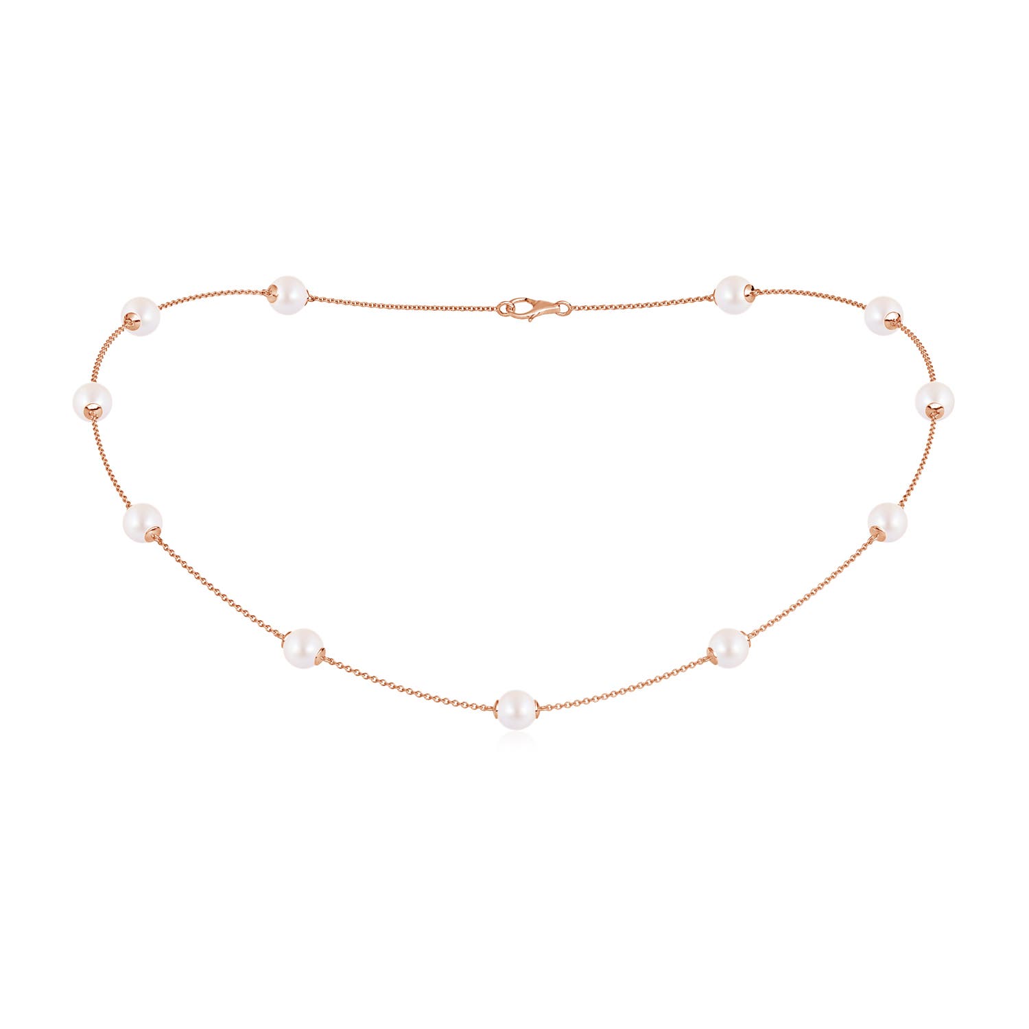 16 Akoya Cultured Pearl Dewdrop Necklace