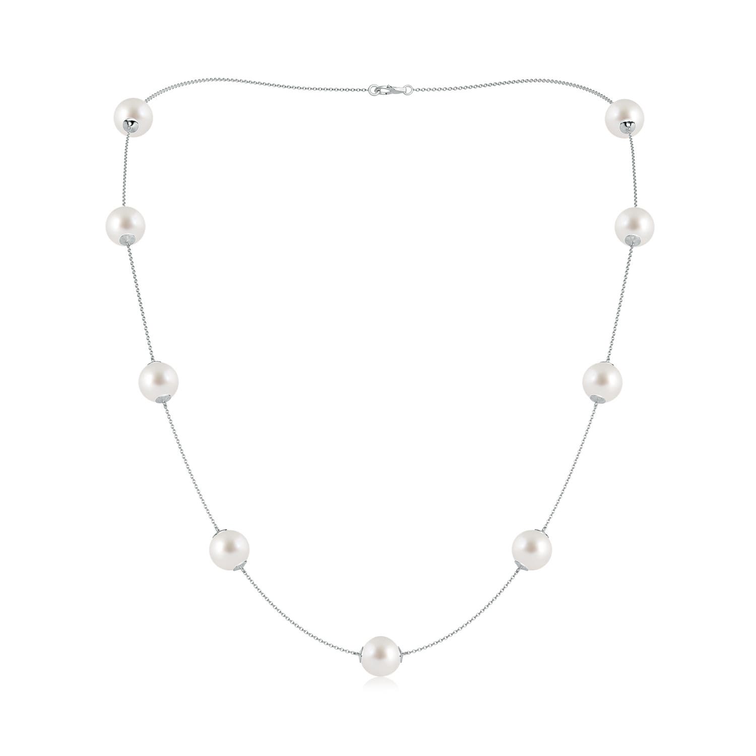22 South Sea Cultured Pearl Station Necklace