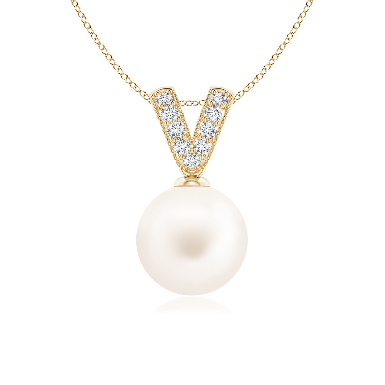 Details about 8mm Classic Freshwater Pearl Cross V-Bale Pendant Necklace in 14K Gold/Platinum Details about 8mm Classic Freshwater Pearl Cross V-Bale Pendant Necklace in 14K Gold/Platinum
