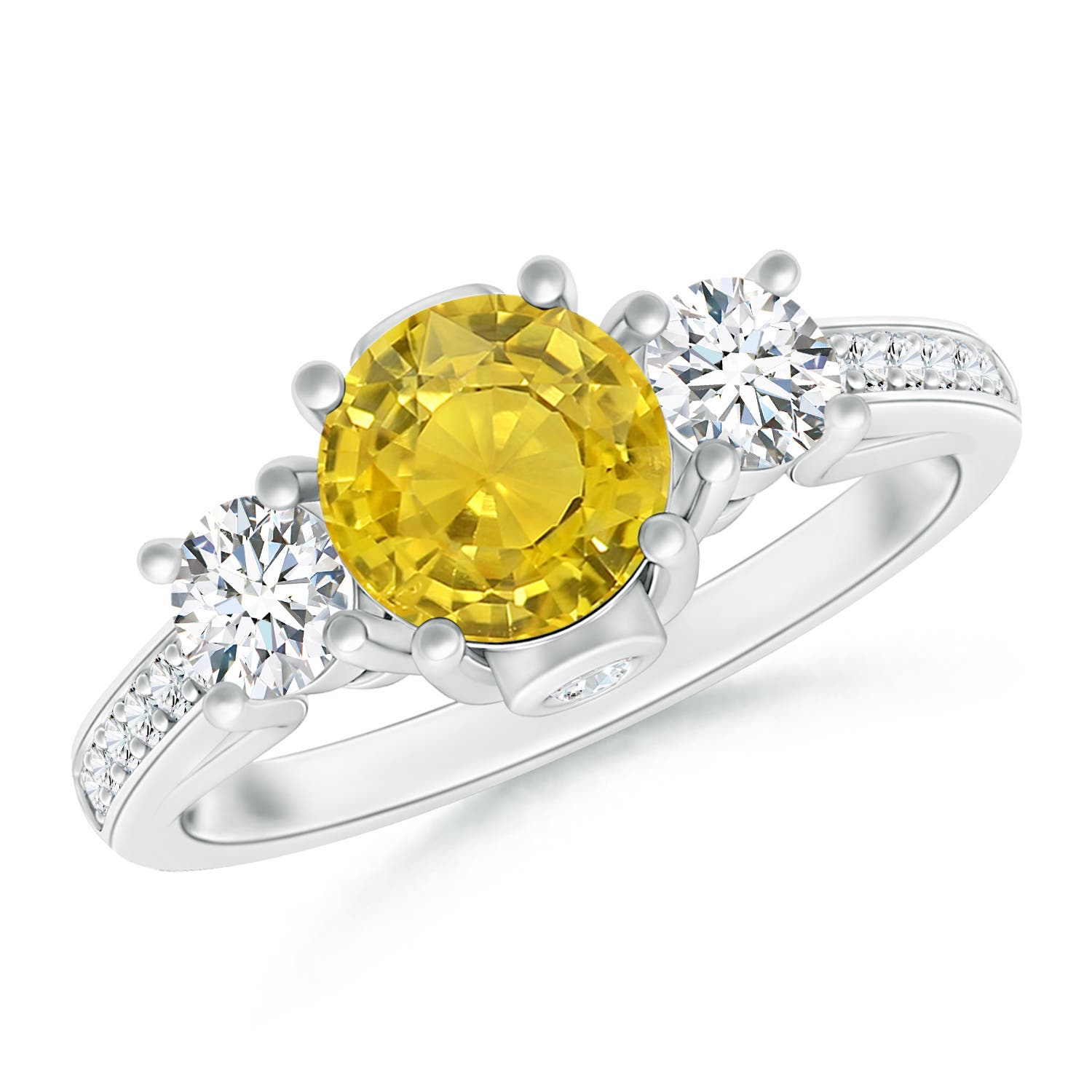 sapphire trilogy ring