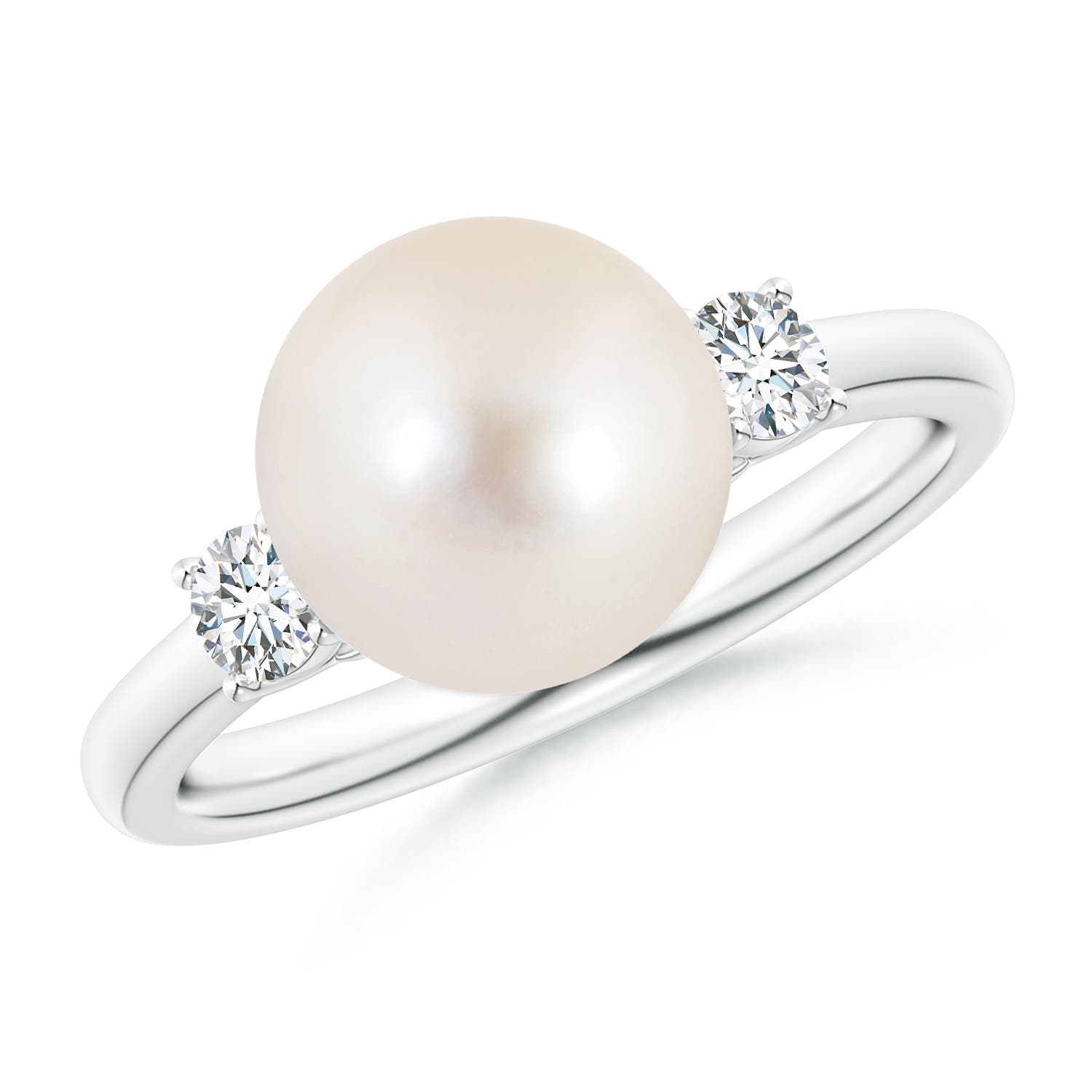 Freshwater Pearl Ring with Prong-Set 