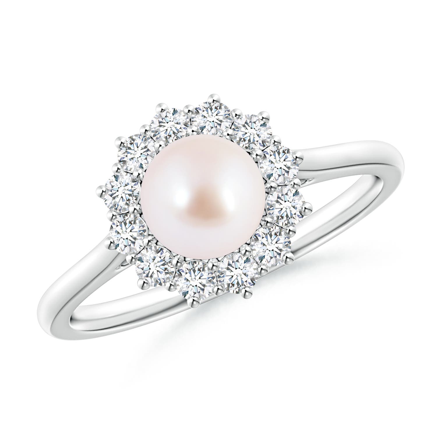 Princess Diana Inspired Akoya Cultured Pearl Ring