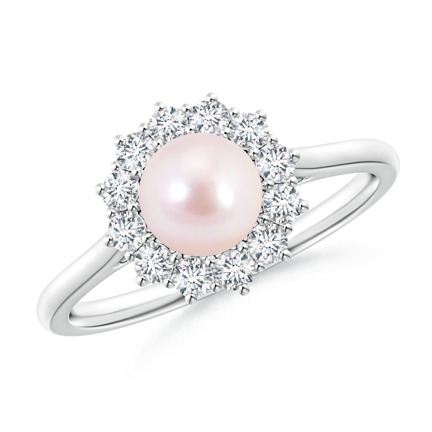 Princess Diana Inspired Akoya Cultured Pearl Ring