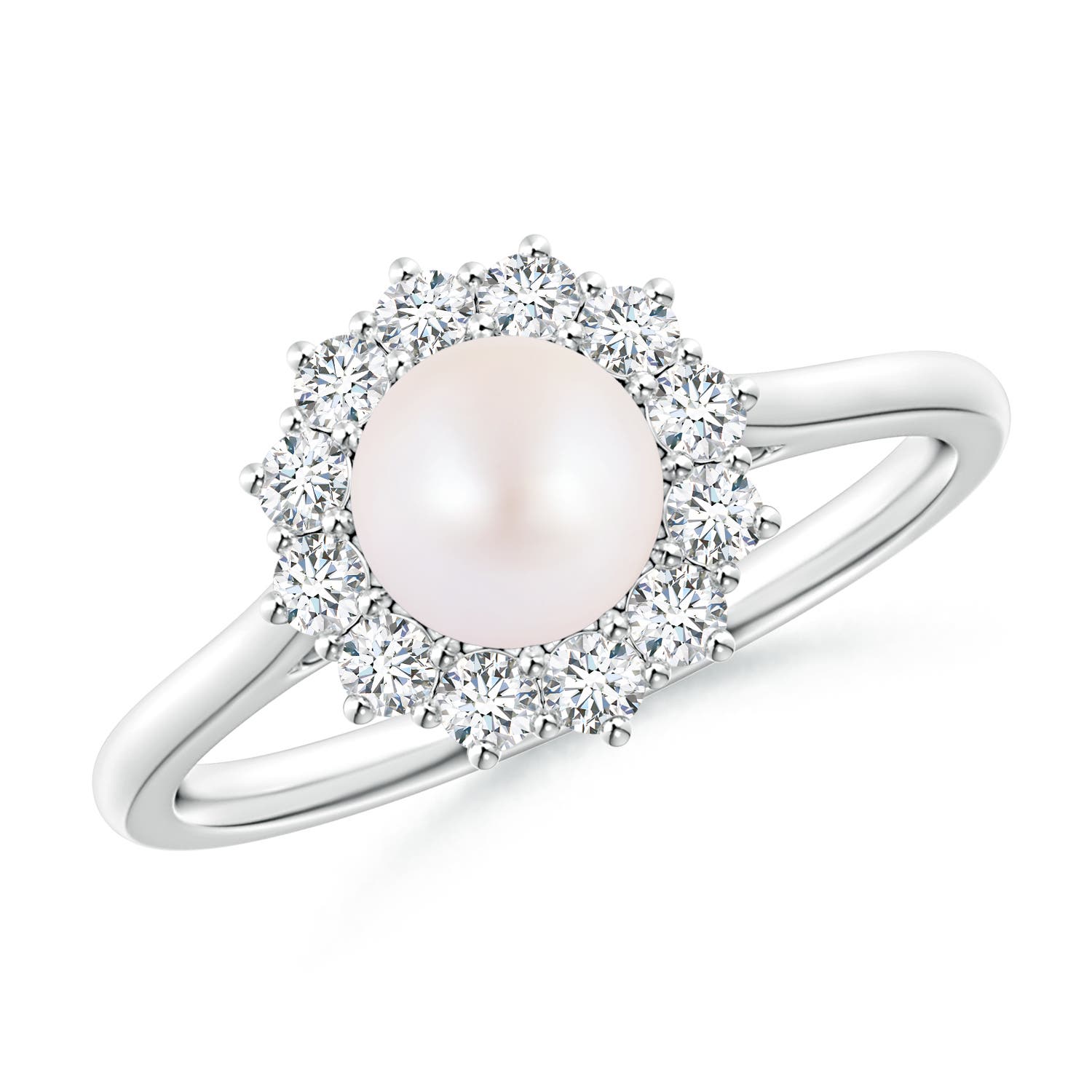 Princess Diana Inspired Akoya Cultured Pearl Ring