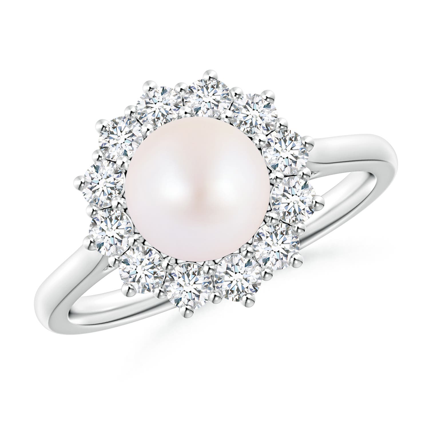 Princess Diana Inspired Akoya Cultured Pearl Ring