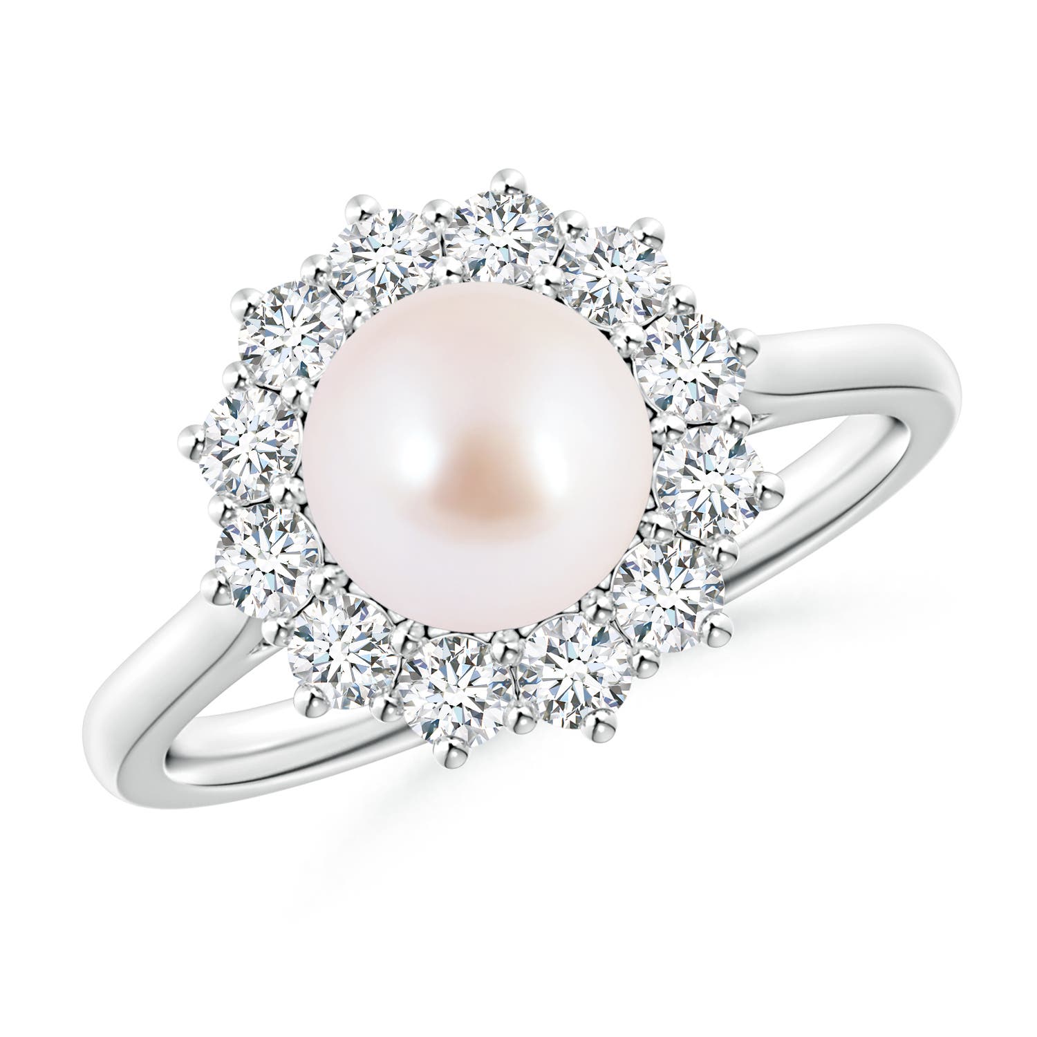 Princess Diana Inspired Akoya Cultured Pearl Ring