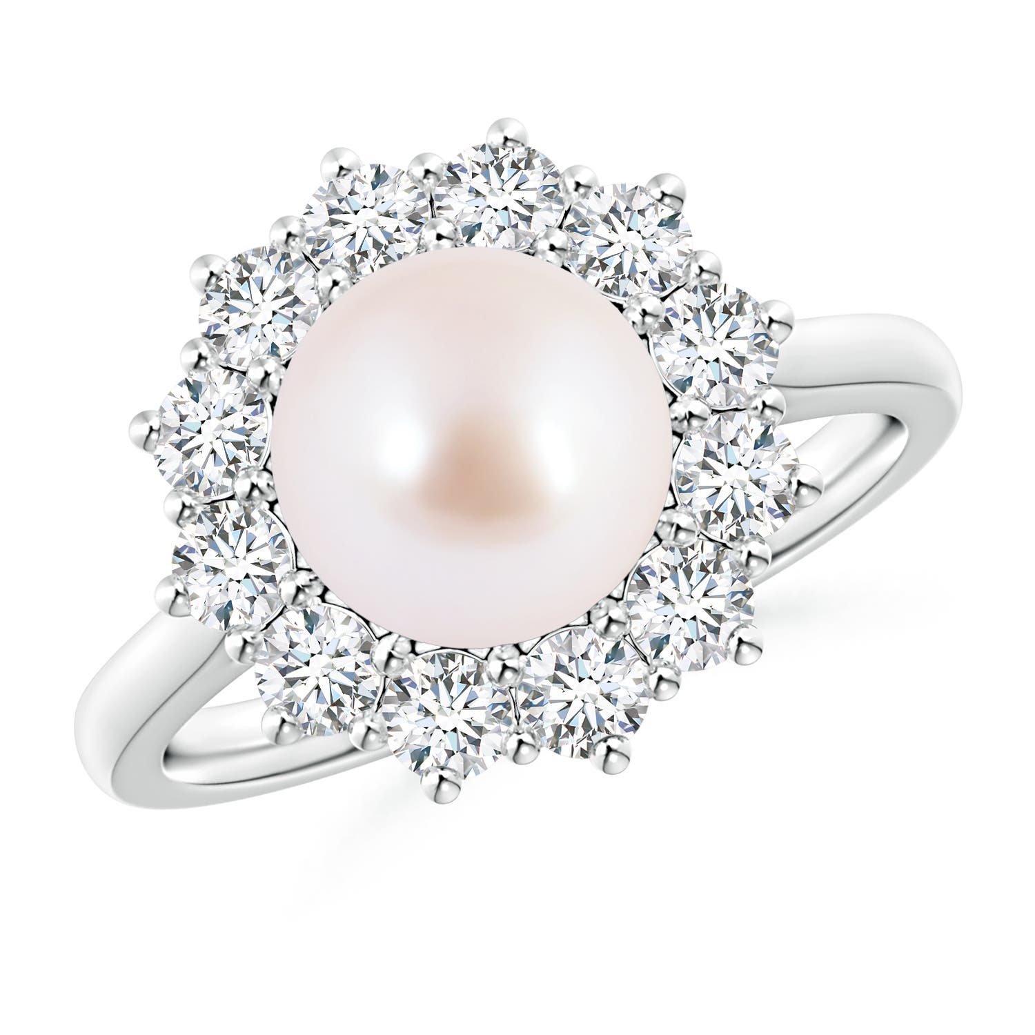 Princess Diana Inspired Akoya Cultured Pearl Ring