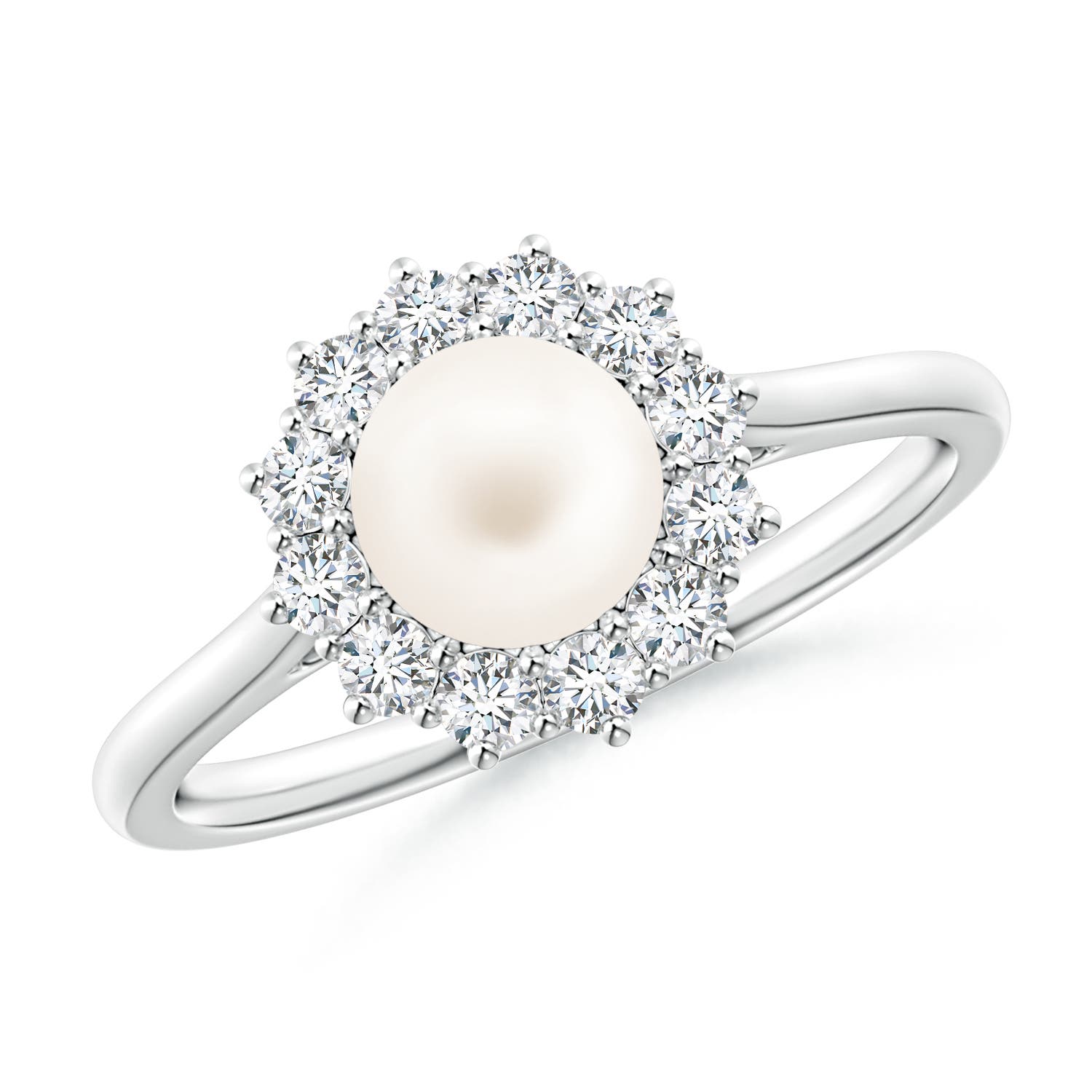 Princess Diana Inspired Freshwater Cultured Pearl Ring