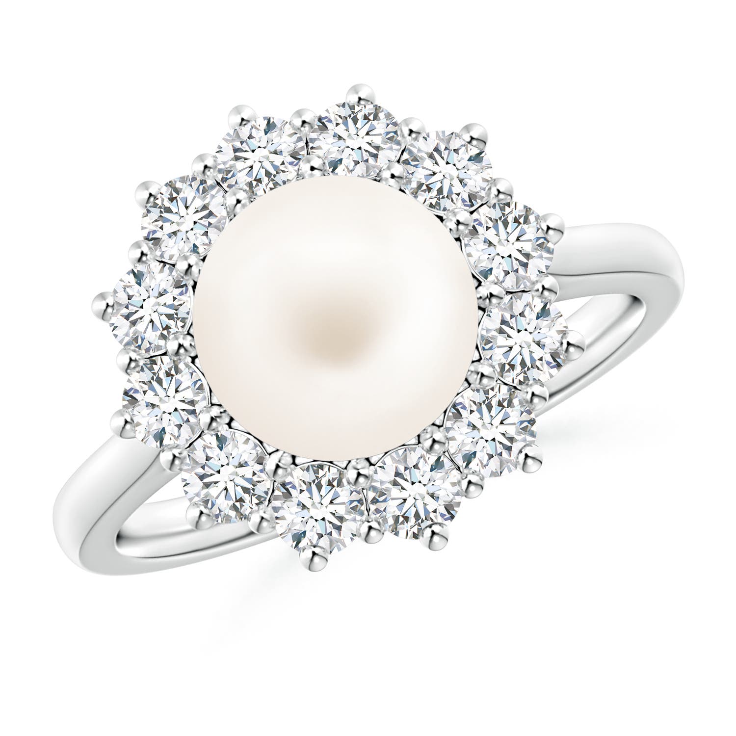 Princess Diana Inspired Freshwater Cultured Pearl Ring