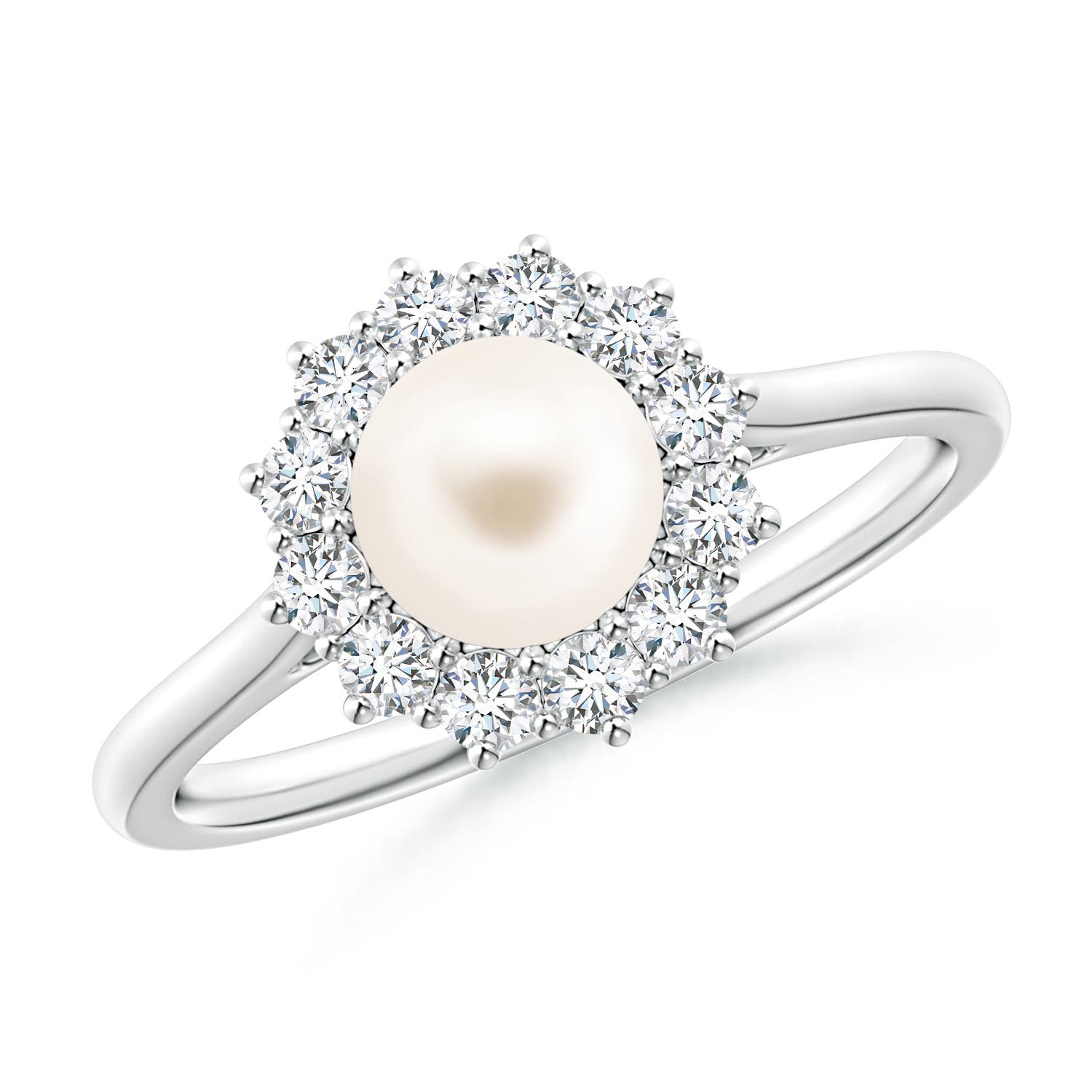 Princess Diana Inspired Freshwater Cultured Pearl Ring