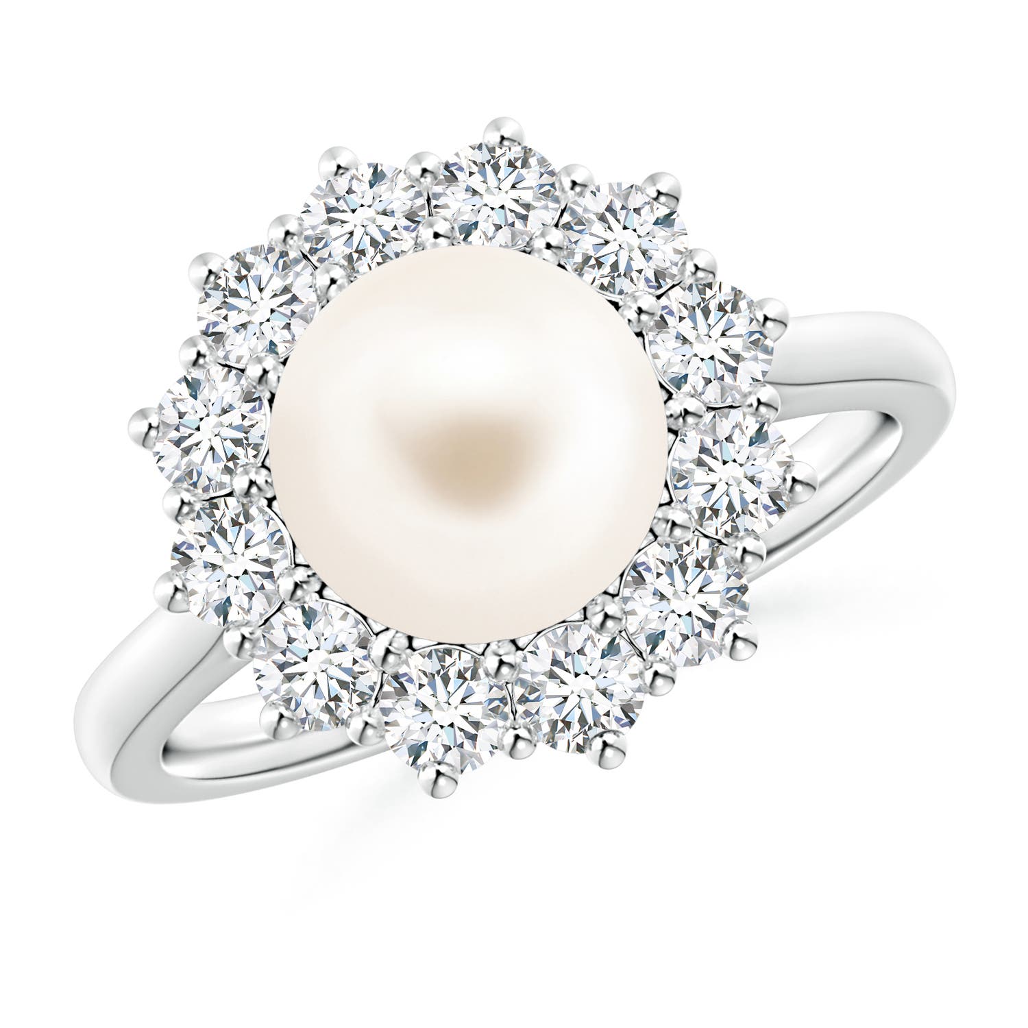 Princess Diana Inspired Freshwater Cultured Pearl Ring