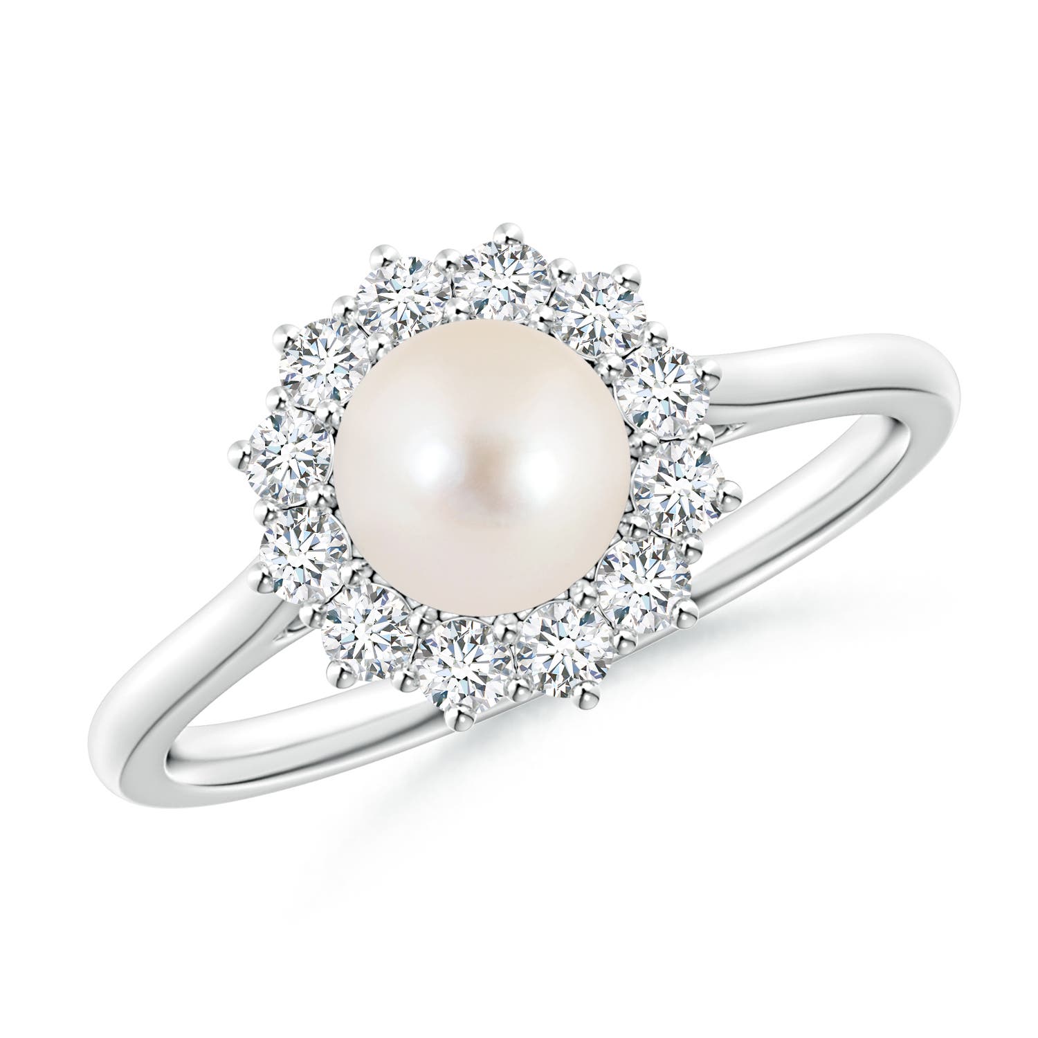 Princess Diana Inspired Freshwater Cultured Pearl Ring