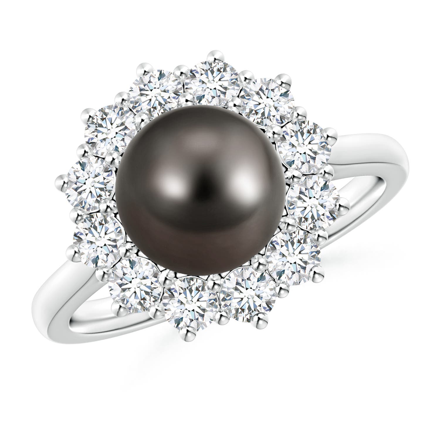 Princess Diana Inspired Tahitian Cultured Pearl Ring