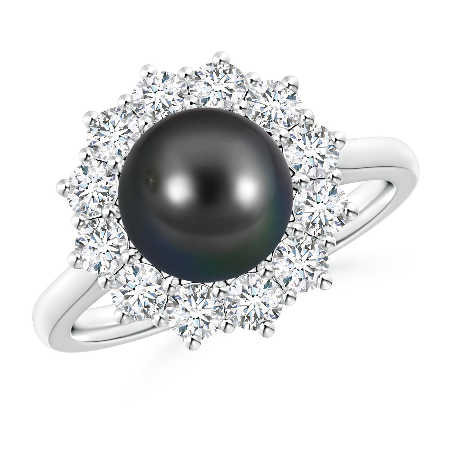 Princess Diana Inspired Tahitian Cultured Pearl Ring