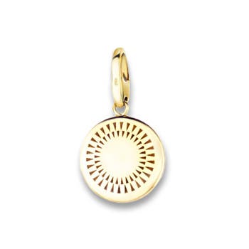 14k Yellow Gold Signature Sun Charm