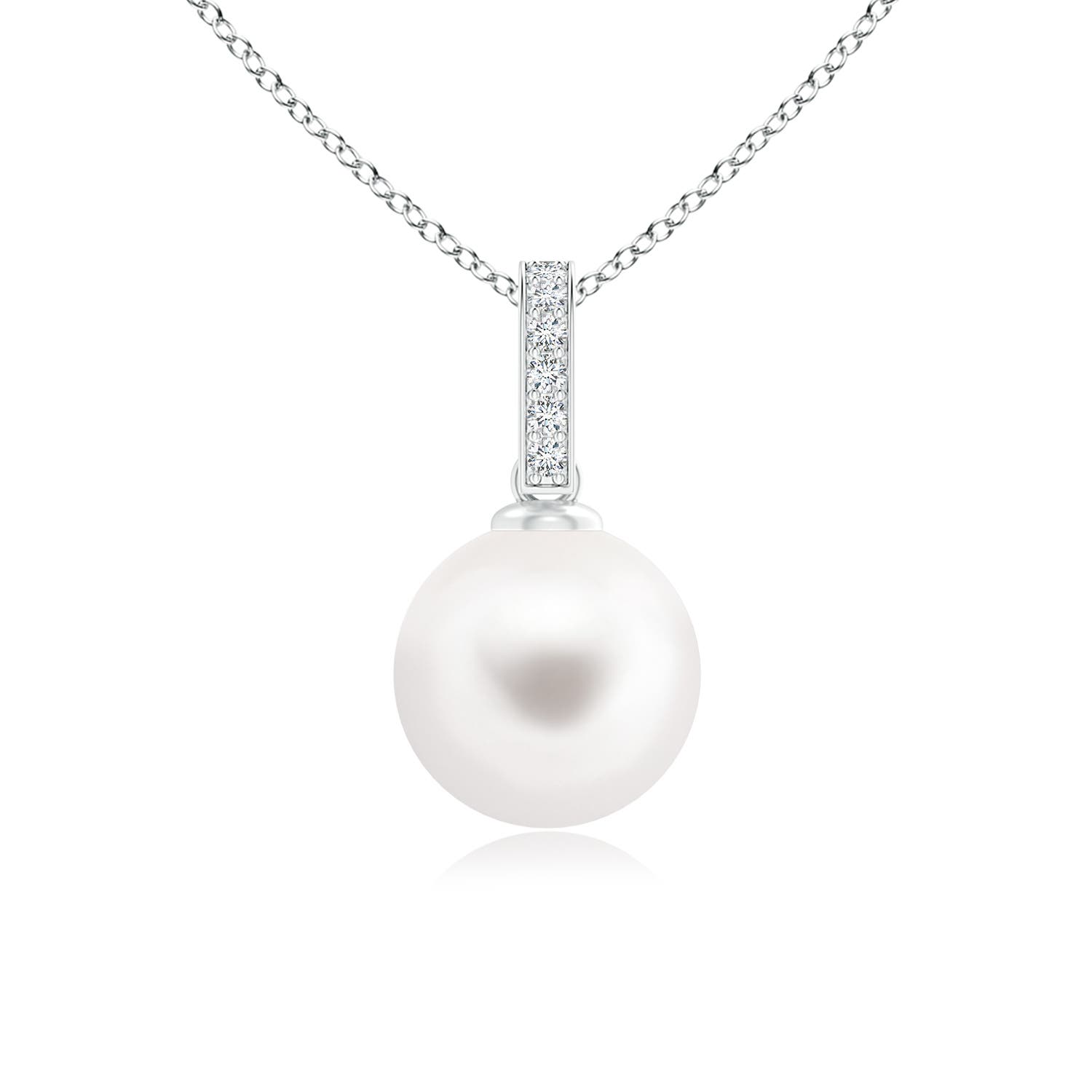 8mm Freshwater Pearl Drop Pendant 